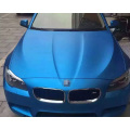 glänzende blaue auto wrap vinyl