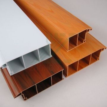 ZHONGYING Color linear upvc window profile