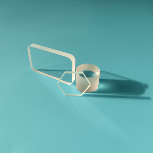 Janelas ópticas circulares de sílica fusada transparente transparente