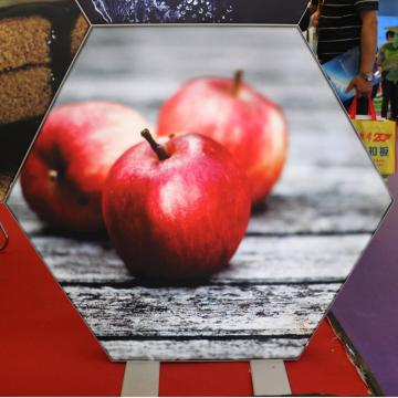 Customizable Hexagon Fabric LED Advertising Light Box