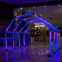 DC24V 360 Degree LED Pixel Tube for Club Decoration and Event Lighting