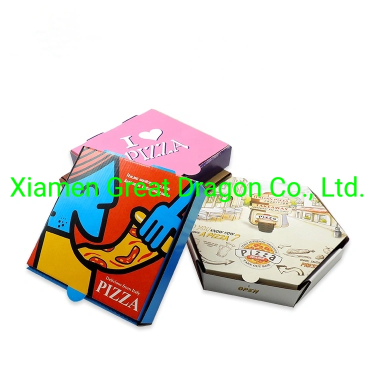 Pizza Box Locking Corners for Stability and Durability (GD-CCB210514)