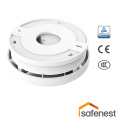 white photoelectric smoke detector