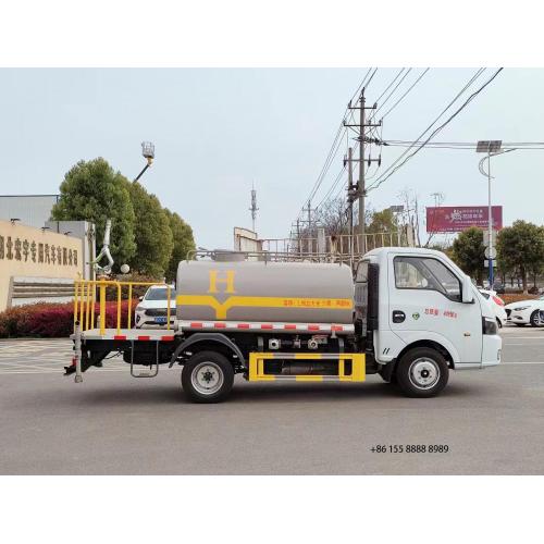 Venda de preço baixo 2,5m3 caminhão de tanque de água