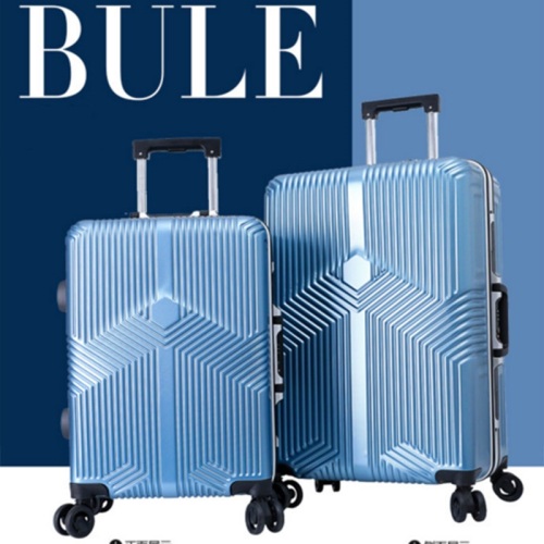 Wholesale ABS PC rolling suitcase aluminium travel luggage