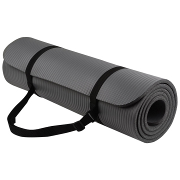 Gymnastics Aerobic Fitness Yoga Mat with Carrying Strap