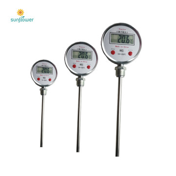 Digital Bimetal Thermometer with LED Display: Models WST-401, WST-411, and WST-481