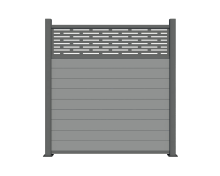 New generation composite fence boards