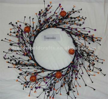 decorative berry wreath for home decoration