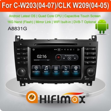 Hifimax Android 5.1 car dvd gps for G-Class w467 2005-2007/car radio audio for G-Class w467 2005-2007 OBD DAB Quad Cord 16G HD