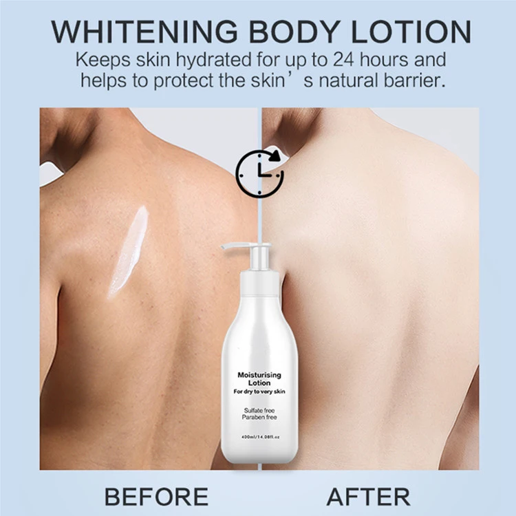 Private Label Luxury Moisturizing Nourishing Olive Lightening Cream Natural Skin Whitening Body Lotion