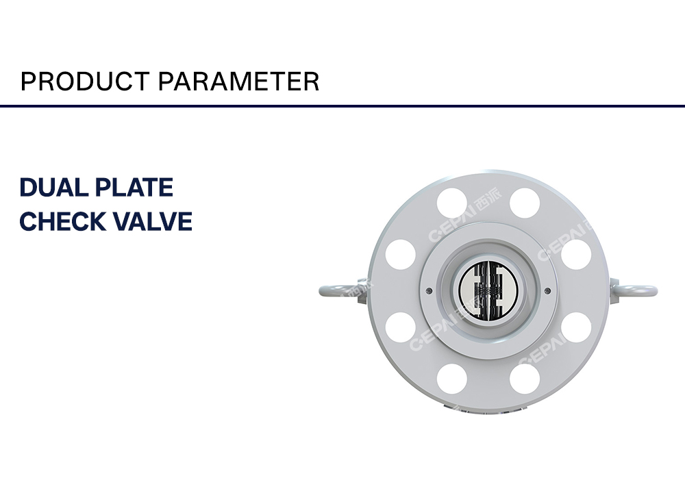 İKİLİ PLAKA YOXDURMA VALFİ DUAL PLATECHECK VALVE