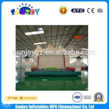 SUNJOY 2016 hot selling inflatable climbing wall, outdoor inflatable rock climbing wall, inflatable sport wall for sale