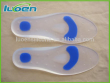 Soft silicone insoles for shoes for foot problems Arch support