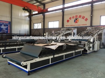 Corrugated carton laminator machine