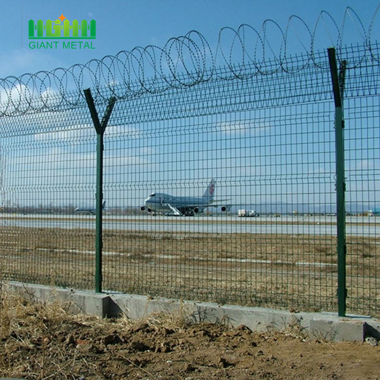 Wholesale PVC Coated High Airport Security Fence