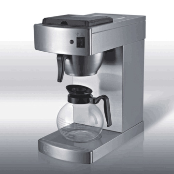 Cafetera automática de acero inoxidable por goteo