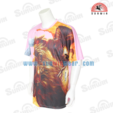 Wholesale T Shirt Printing/T Shirt Sublimation/Cheap Custom Printed T Shirt