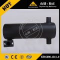 Muffler 6152-12-5360 para el motor Komatsu SA6D125E-2A-C7