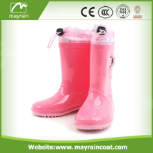 Half Knee Natural Children PVC Rubber Rain Boots