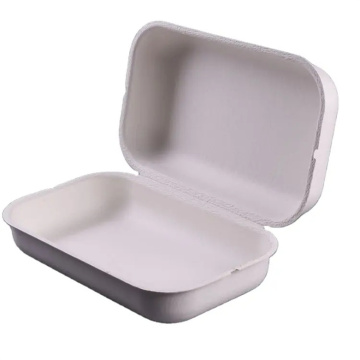 Compostable custom moled pulp biodegradable packaging box