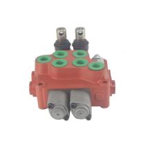 2 joysticks hydraulic directional monoblock control valve