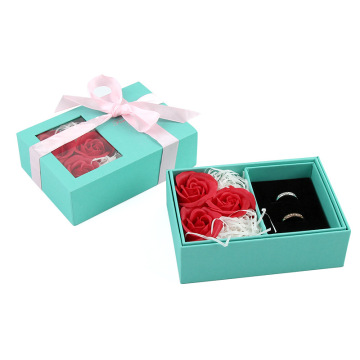 Rose Gift Set Caixa de jóias logotipo personalizado