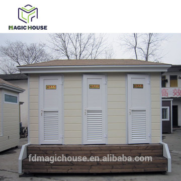 Prefabricated luxury outdoor portable toilets for sale