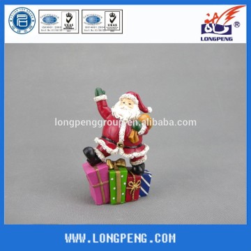 Polyresin Christmas Santa Claus Ornaments