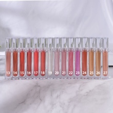 Private Label Long-Lasting Waterproof Vegan Moisturizing Glitter Tint Gloss Lipgloss Tubes