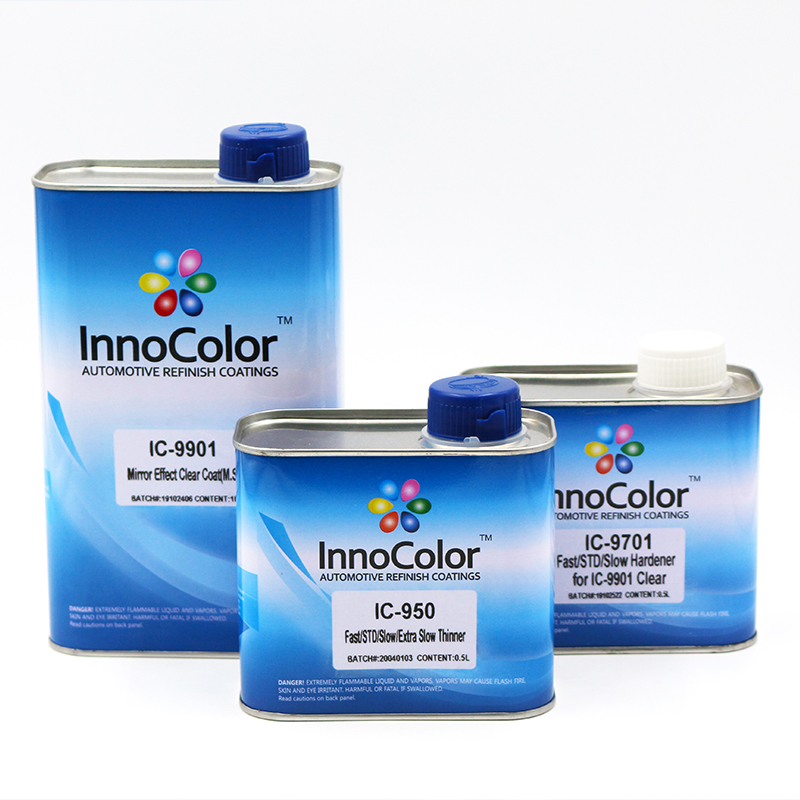 Innocolor Mirror تأثير واضح معطف IC-9901