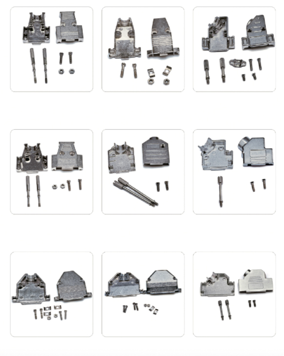 Collezione Accessori D-SUB Connector D-sub connector accessories collection