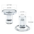 Luxury Crystal Glass Candle Holders