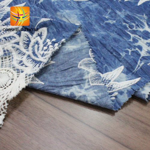 mais novo design personalizado impressão africano tecido de algodão bordado