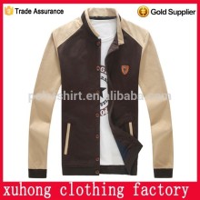 Private label custom knitted mens pullover winter jackets zipper