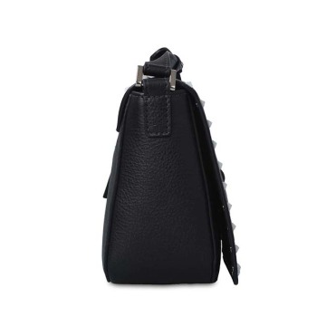 Mode-Kuh-Leder-zusammenpassende Niet-Crossbody-Satchel-Taschen