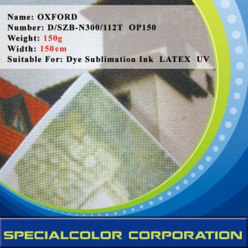 oxford fabric for sublimation printing