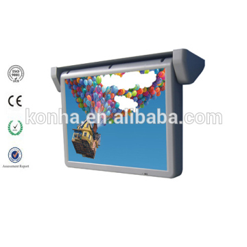 flip down ceiling tv mount motorized advertising monitor