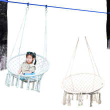 Children Outdoor Park Backyard Webbing Swing