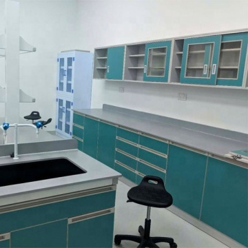 Creative Wood Working Bench for Chemical Labs - Floor Mounted Structure