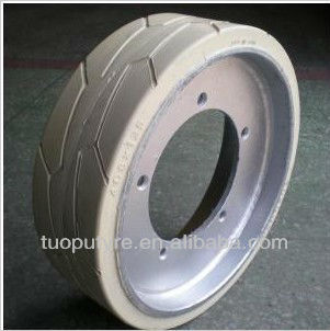 high quality press on solid tyre 10x5x6 1/2