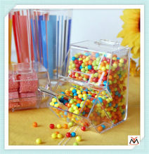 wholesale clear acrylic candy box,big candy containers,plexiglas candy box
