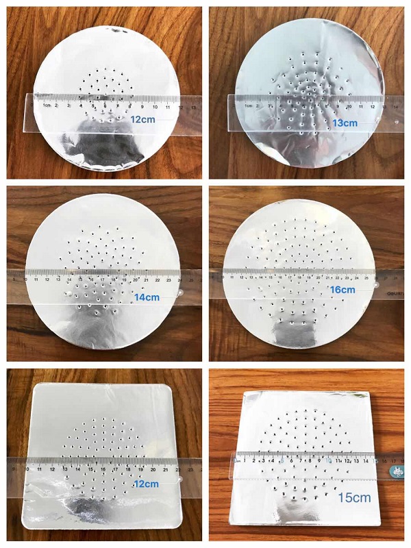 tamaño de papel de shisha shisha foil size