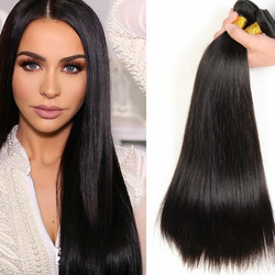7a grade virgin brazilian straight hair natural color hair products accept paypal