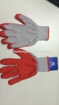 Knit Gloves With Double Latex Coating Gloves