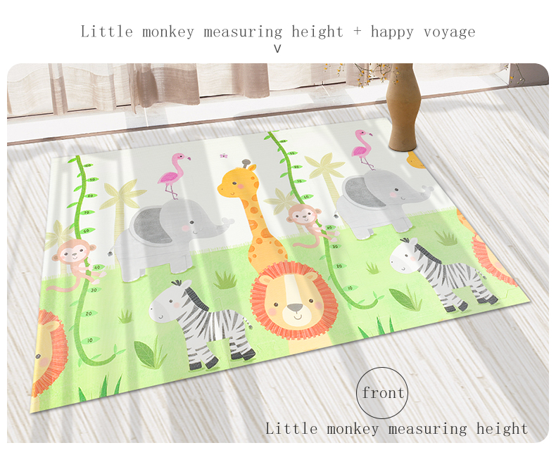 XPE Waterproof Baby Activity Dzieci Playmat Playmat Placing Frawing Pada Kids Floor Mata