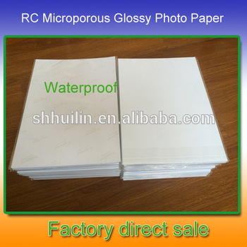 260gsm RC glossy photo paper inkjet photo paper