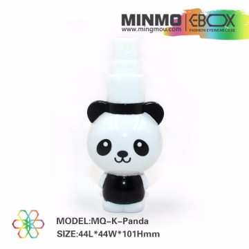 Cartoon panda glasses lens spray, factory wholesale LCD screen cleaning spray, liquid lens cleaner