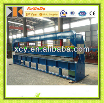 Manual sheet bending machine