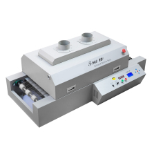 HECAN Mini SMT Reflow Oven T-960W Conveyor Hot Air Reflow Machine